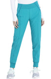 Cherokee Infinity Womens Mid Rise Tapered Leg Jogger Pant