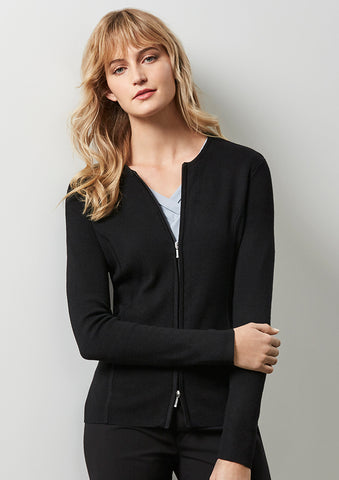 WOMENS 2 WAY ZIP CARDIGAN
