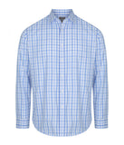 Foxton Mens Tonal Check Long Sleeve Shirt