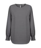 Freya Shirred Cuff Top