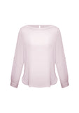 Ladies Madison Boat Neck Blouse